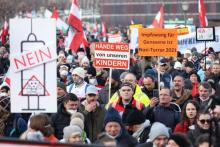 Manifestation Autriche