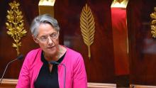 Élisabeth Borne, à l'Assemblé nationale le 6 juillet 2022