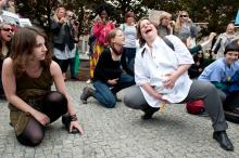 Manifestation de sages-femmes en Allemagne