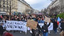 Manifestation réforme retraites