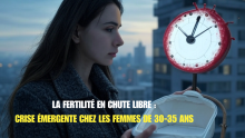 Fertilité en chute libre - horloge biologique