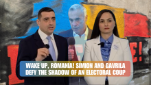 Romania democratic crisis - Simion & Gavrila